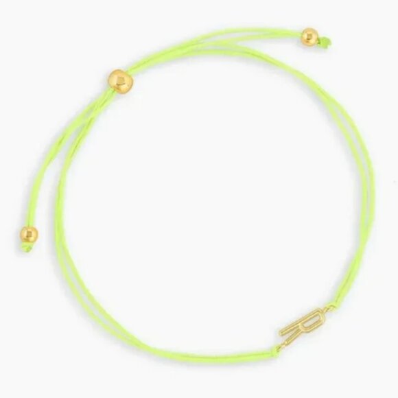CLEARANCE Gorjana Alphabet Prism Bracelet Initial R - Picture 1 of 4